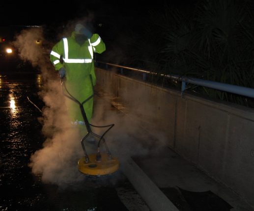 Parking Garage Cleaning